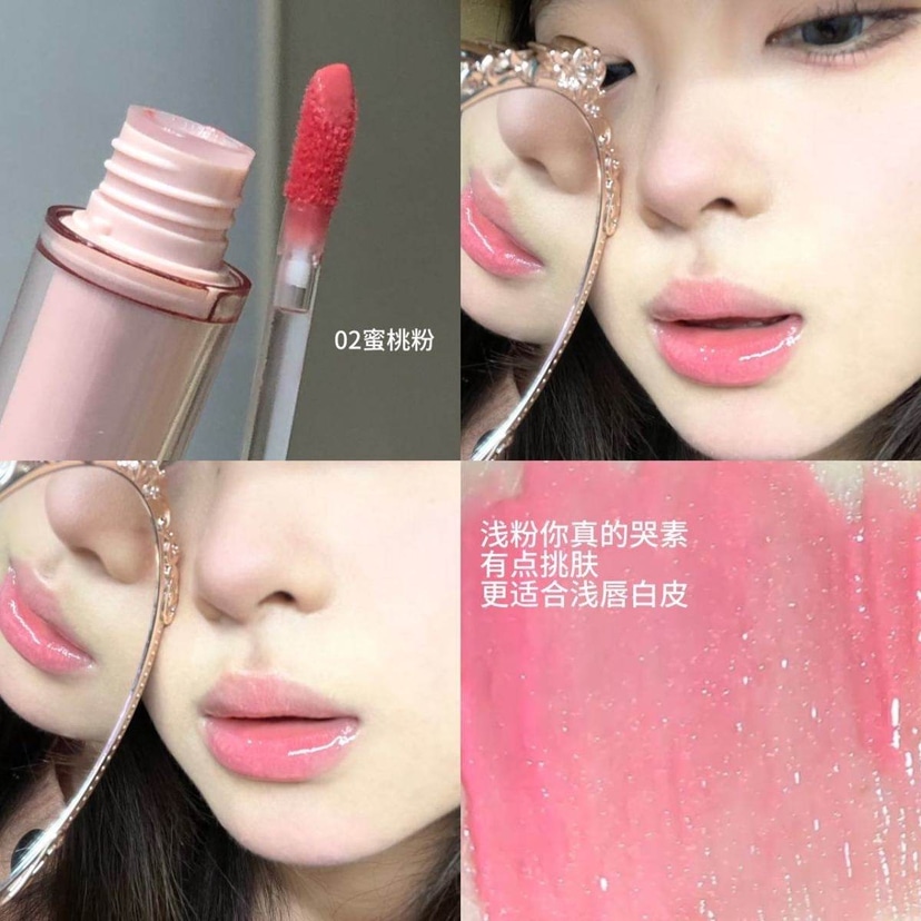 Herorange Water Light Lip Glaze (Rom&nd The Juicy Lasting Tint Dupe) - Douyin Shop product image 6