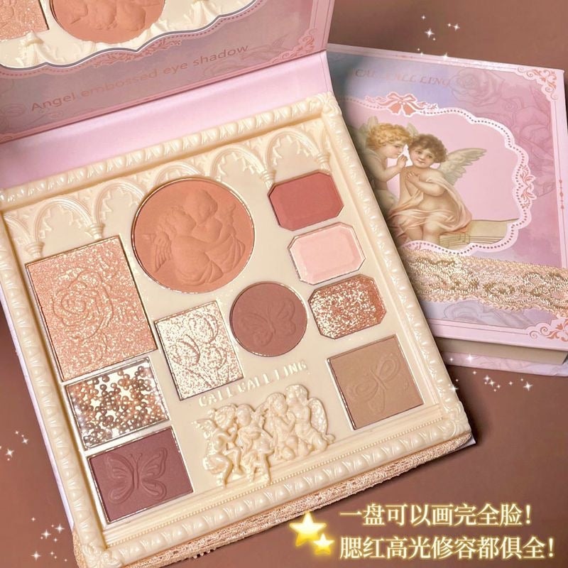 Angel Embossed Eyeshadow Palette - Douyin Shop product image 8