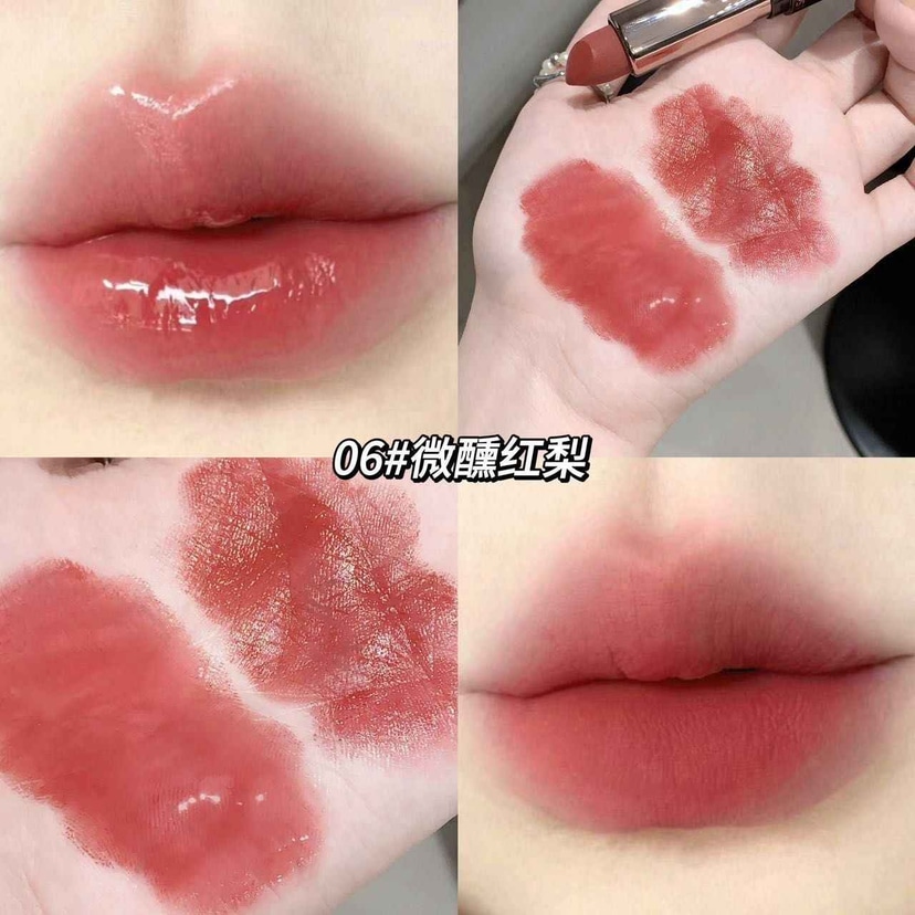 Gege Bear Double-ended Velvet Lipstick with Lip Oil - Douyin Shop product image 8