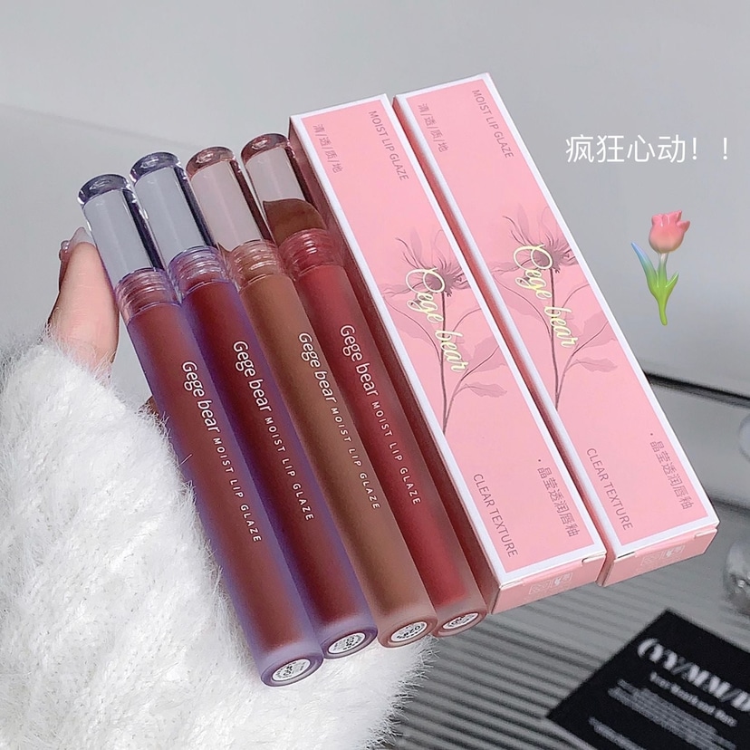 Gege Bear Clear Texture Moist Lip Glaze - Douyin Shop product image 2