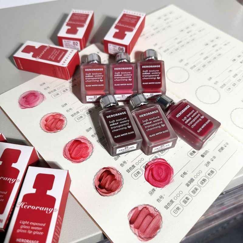 Herorange Glass Water Gloss Lip Tint - Douyin Shop product image 9