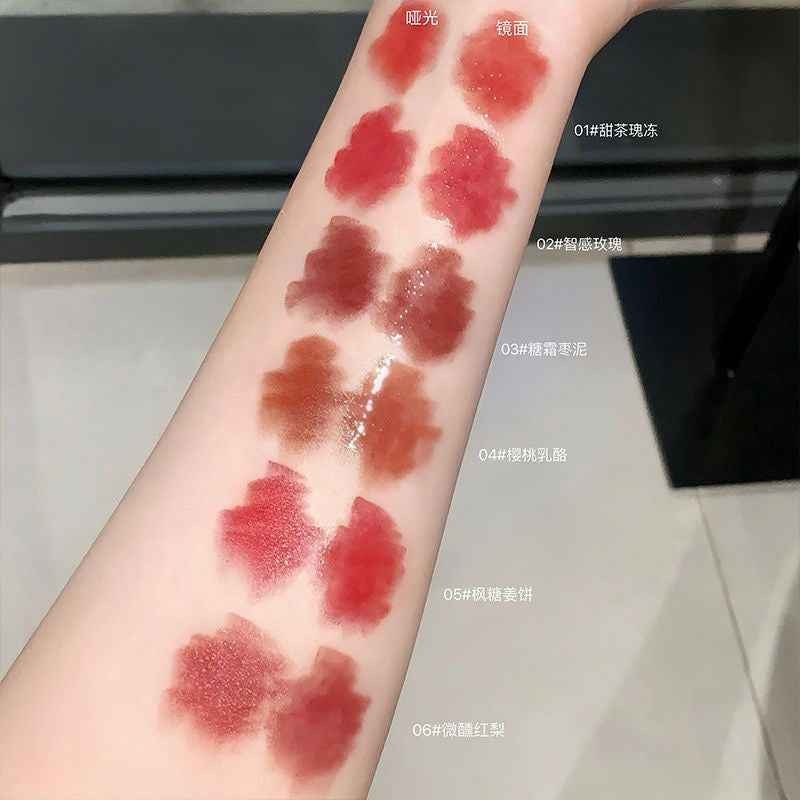 Gege Bear Double-ended Velvet Lipstick with Lip Oil - Douyin Shop product image 9