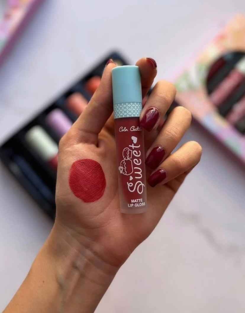 Color Castile Sweet Cake Matte Lips Set (6 pieces) - Douyin Shop product image 7