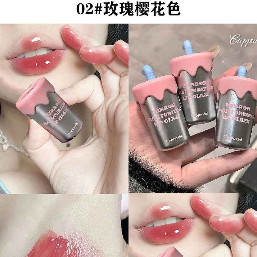 Cappuvini Moisturizing Mirror Lip Glaze - Douyin Shop product image 4