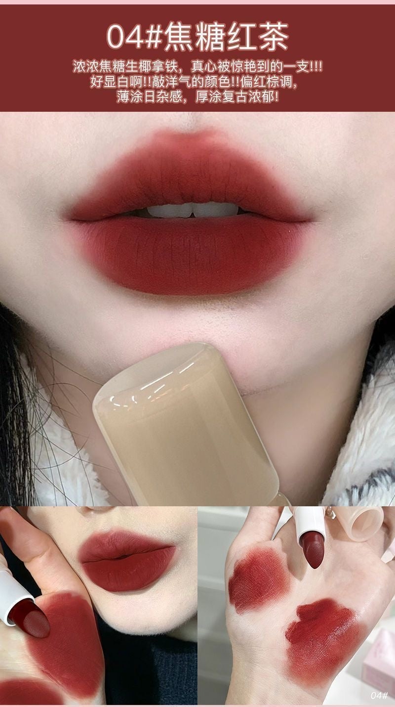 Pink Coco Soft and Cute Bubble Matte Lipstick - Douyin Shop product image 6