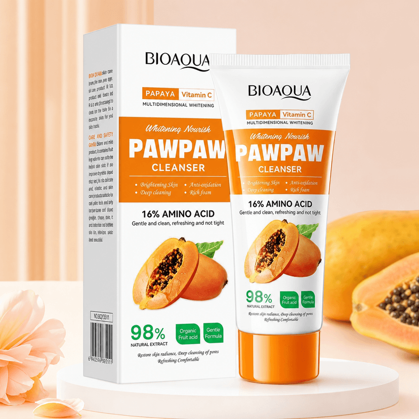 Bioaqua Papaya Vitamin C Cleanser Face Wash 100g - Douyin Shop product image 1