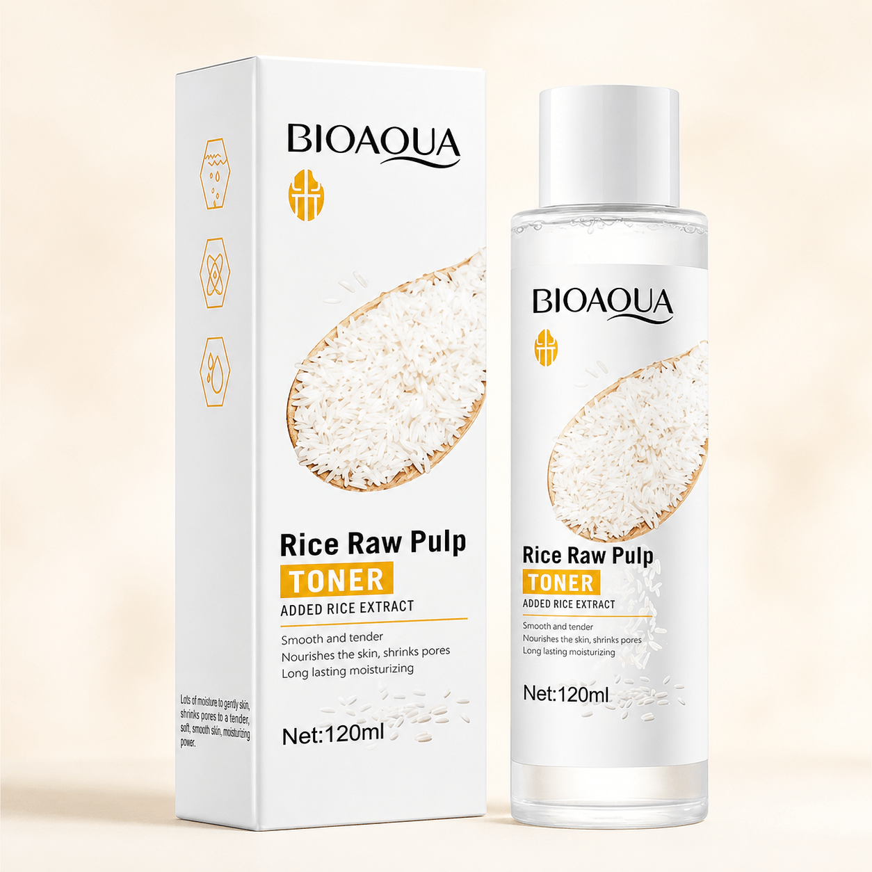 Bioaqua Rice Raw Pulp Toner - Douyin Shop