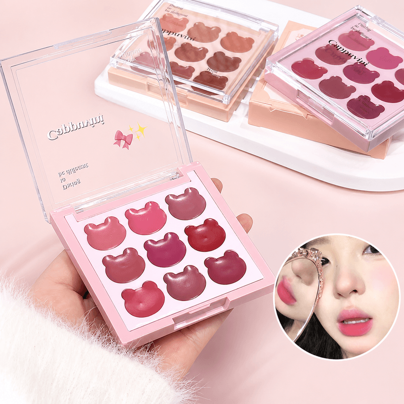 Cappuvini 9 Colours Lip and Cheek Clay - Douyin Shop product image 1