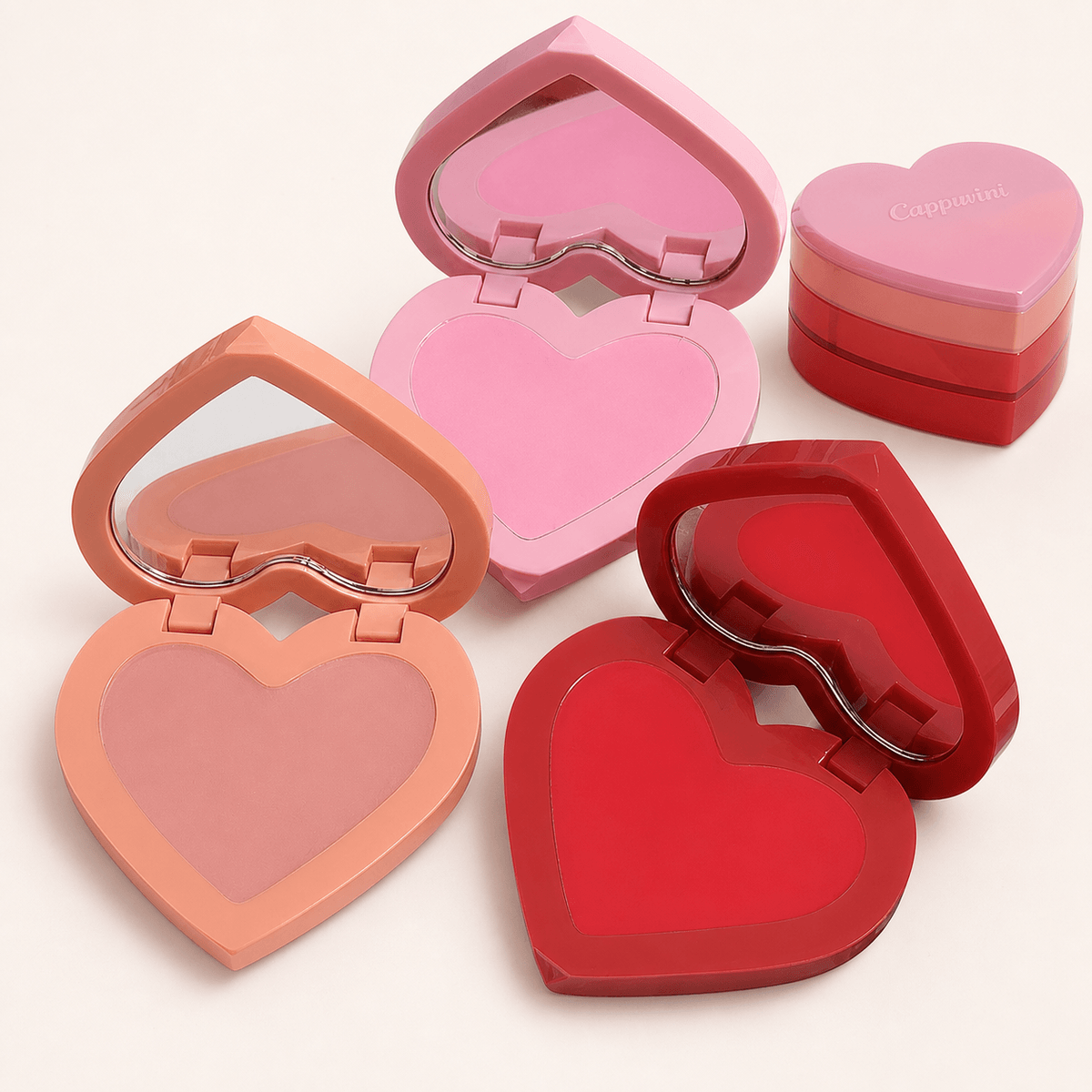 Cappuvini Heart Blush - Douyin Shop