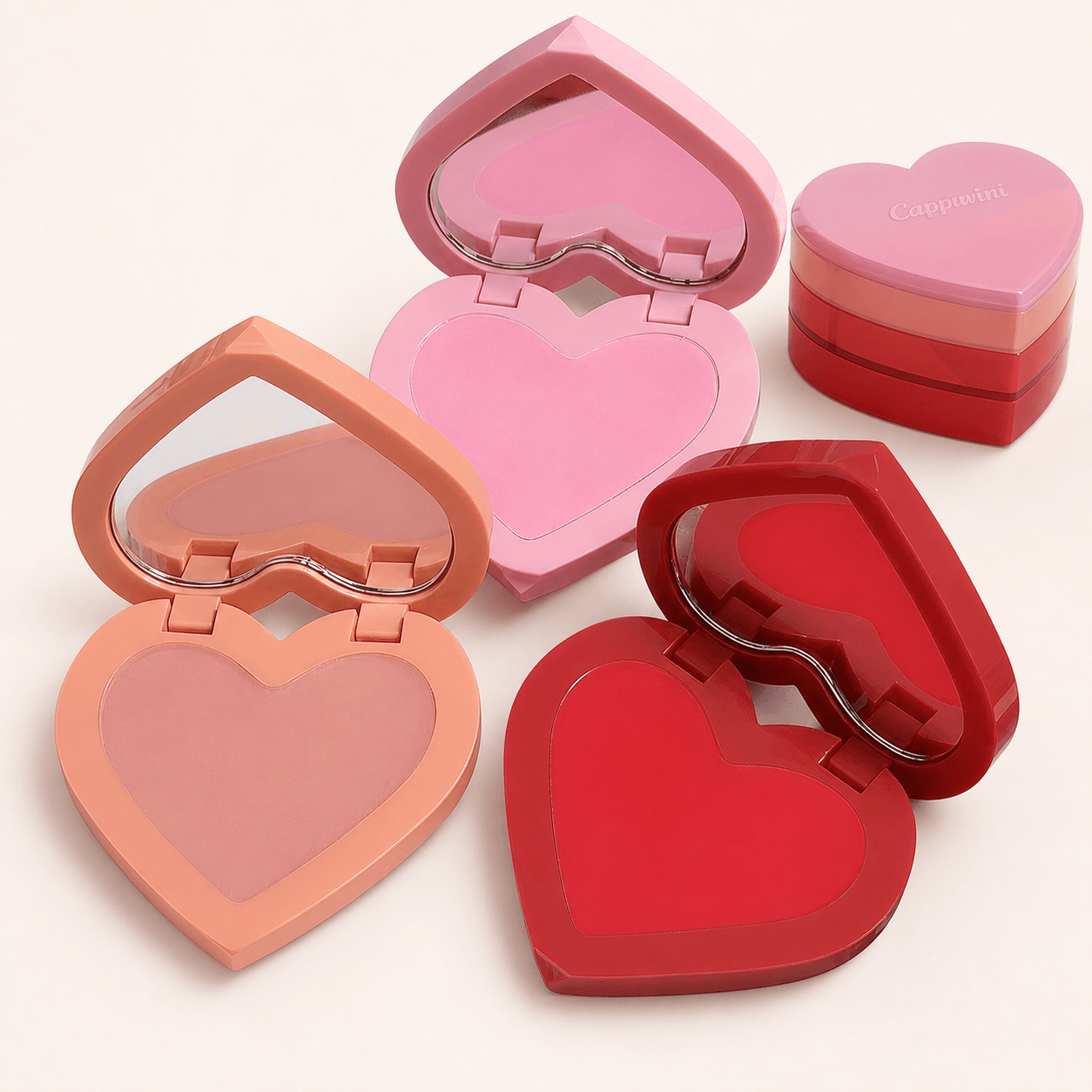 Cappuvini Heart Blush - Douyin Shop