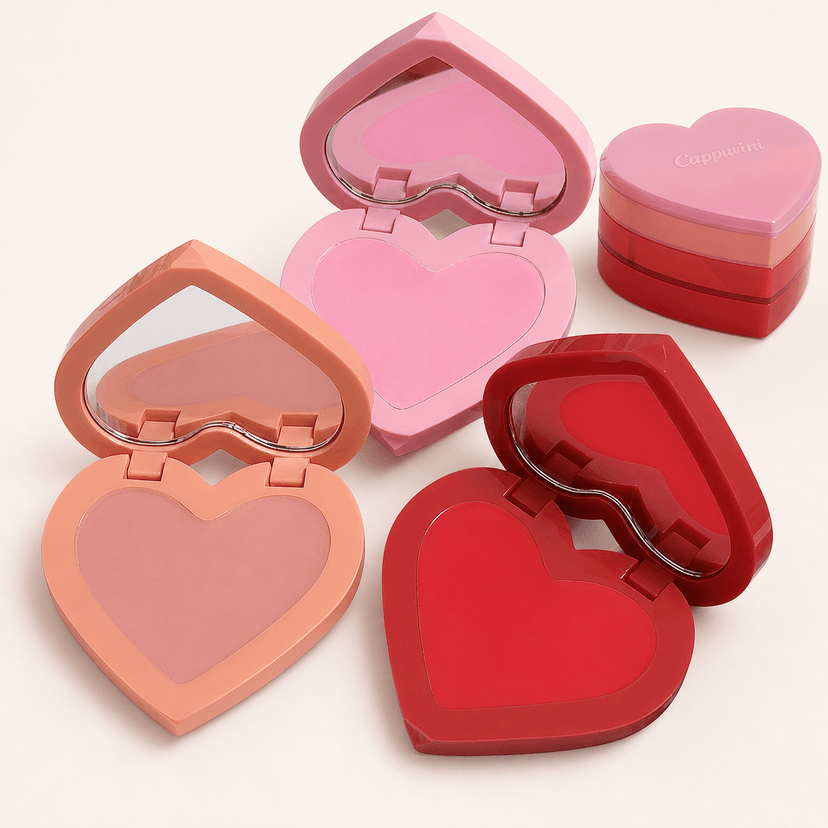 Cappuvini Heart Blush - Douyin Shop product image 1