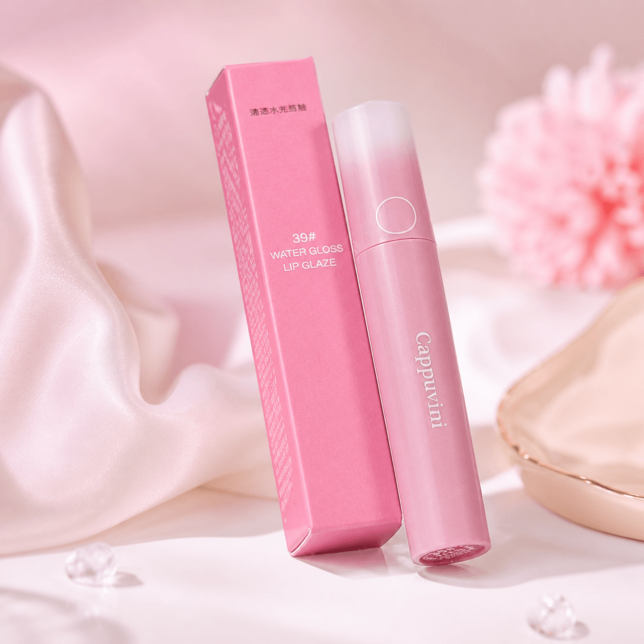 Cappuvini Water Gloss Lip Hlaze (Rom&nd Inspired) - Douyin Shop