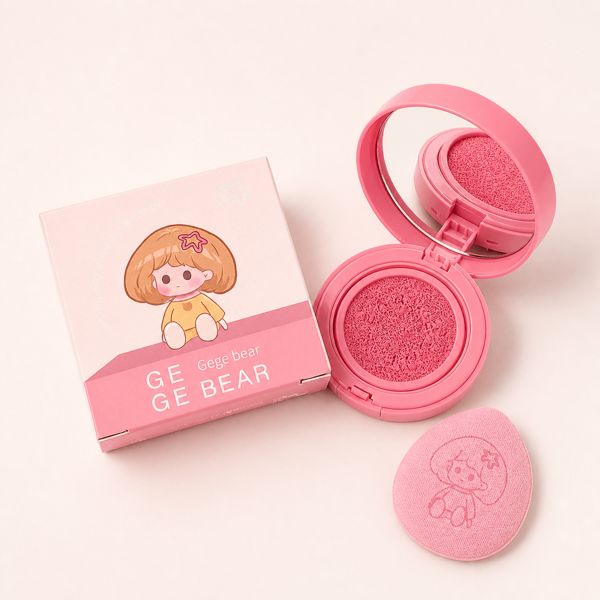 Gege Bear Cushion Blush - Douyin Shop