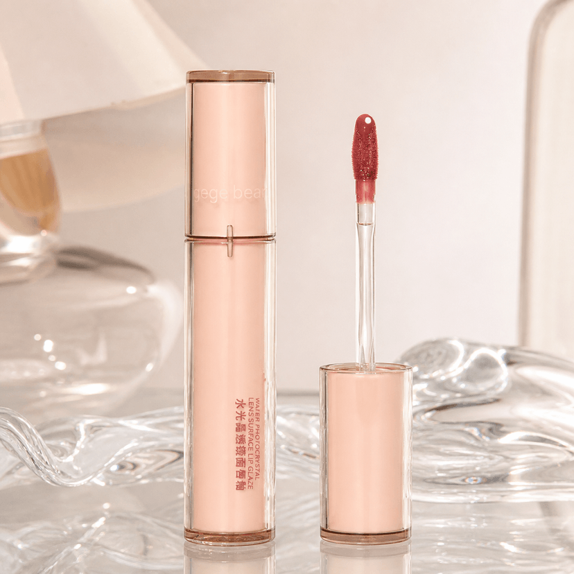 Gege Bear Water Photocrystal Lens Surface Lip Glaze - Douyin Shop product image 1