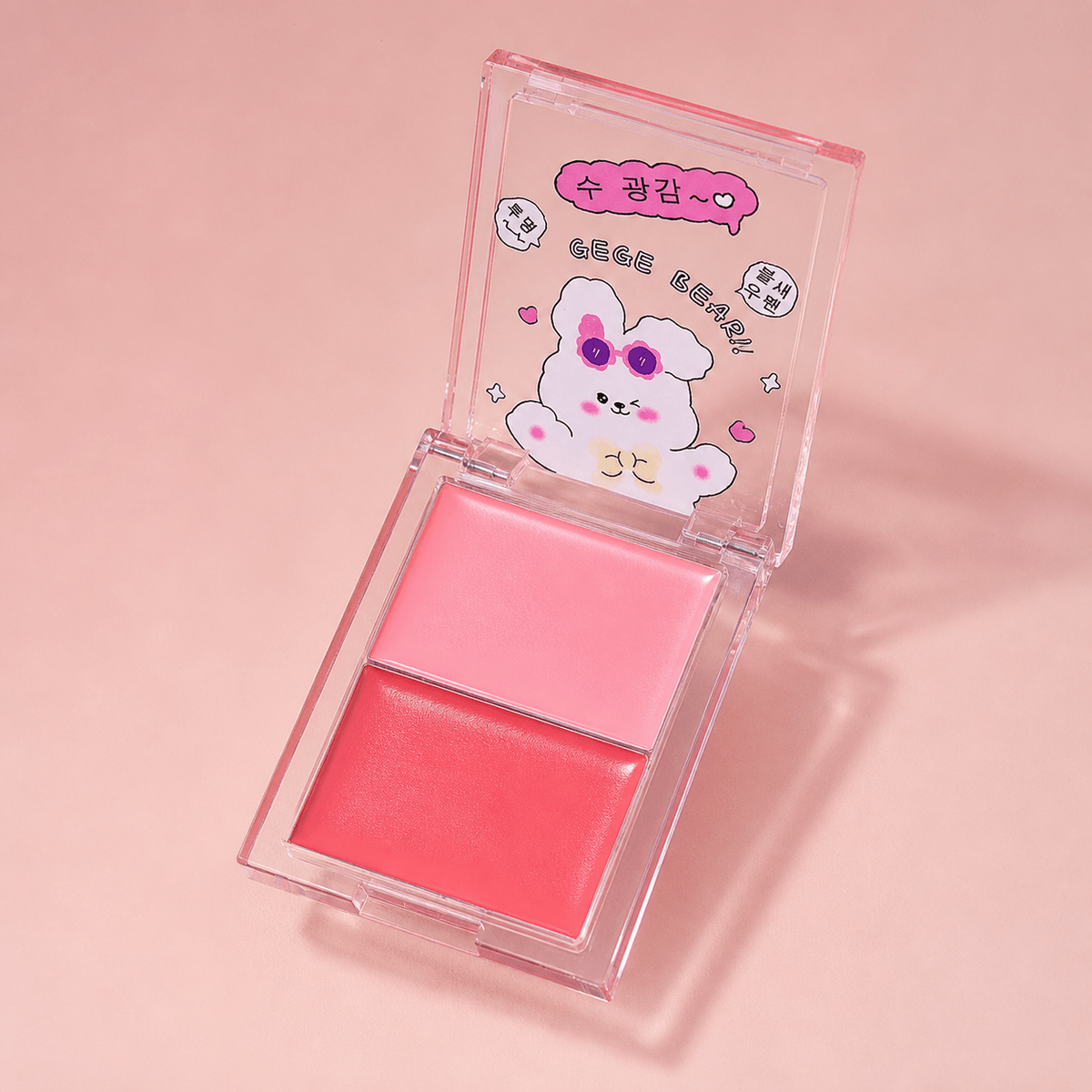 Gege Bear Twin Cream Blush - Douyin Shop