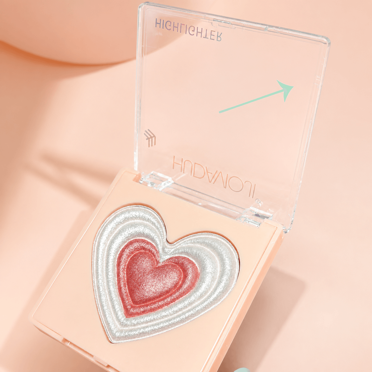 Heart Highlighter Palette - Douyin Shop