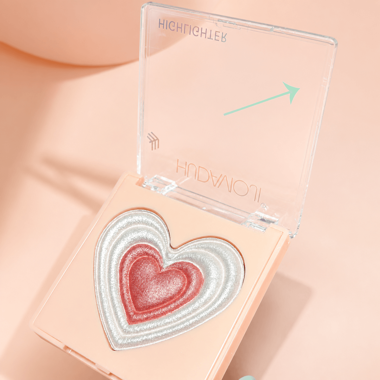 Heart Highlighter Palette - Douyin Shop