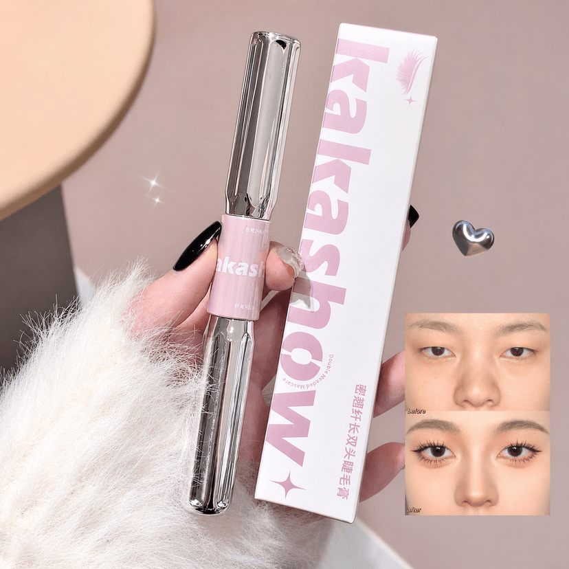Kakashow Dual Ended Mascara for upper and lower lash (waterproof, smudge-proof) - Douyin Shop product image 1