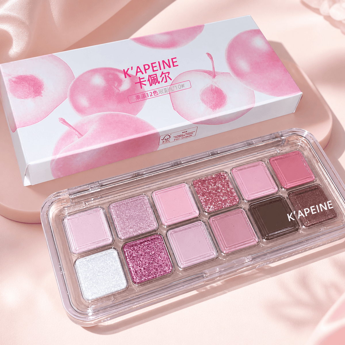 Kapeine Eyeshadow Palette 10 Colours - Douyin Shop