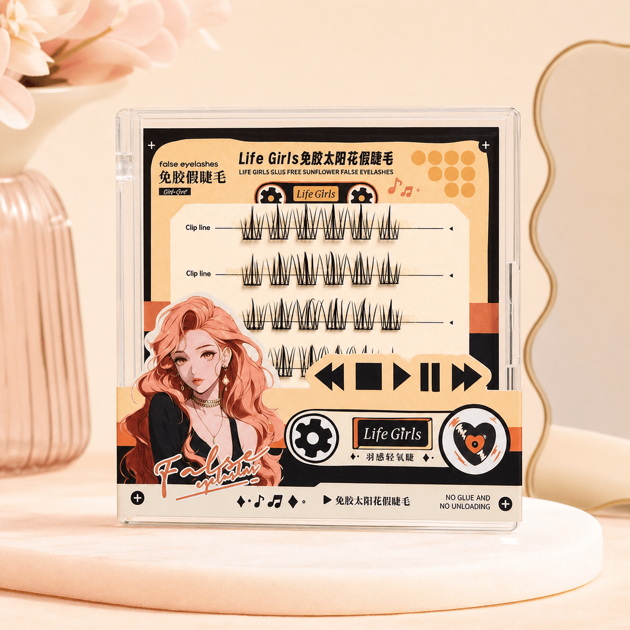Manga Eye Lash (no need glue) - Douyin Shop