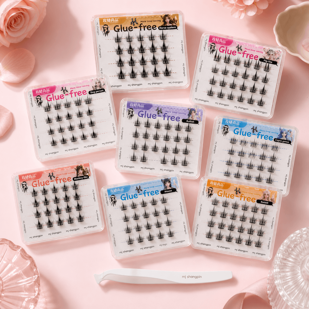 Manga Lash (self-adhesive, no need glue) - Douyin Shop