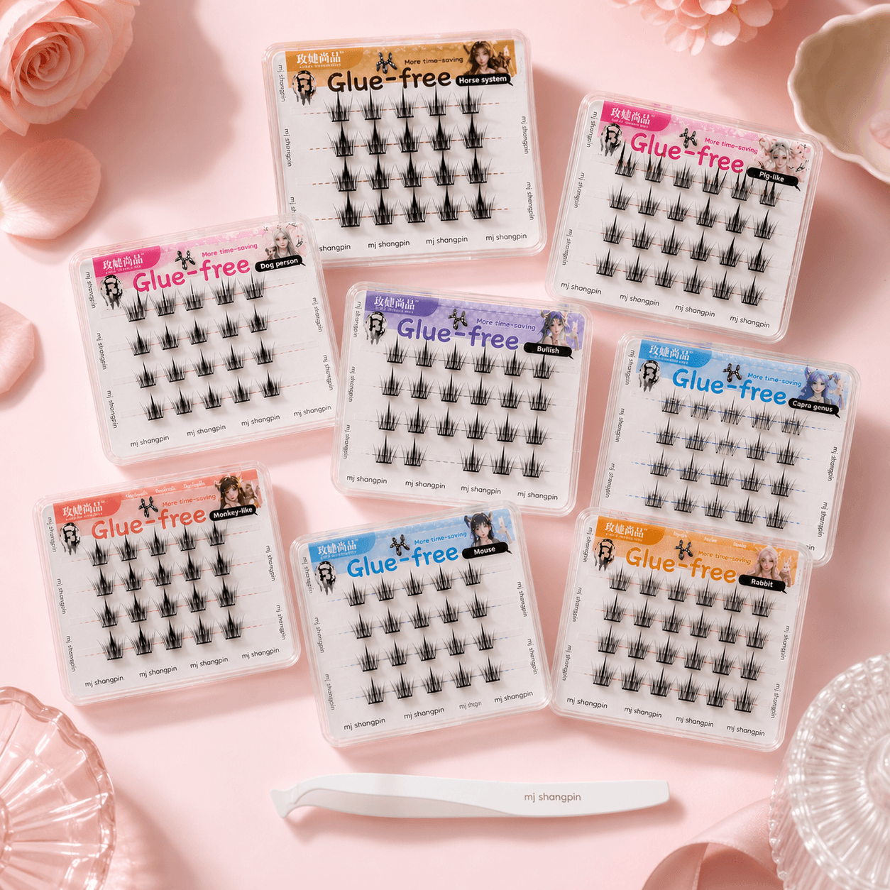 Manga Lash (self-adhesive, no need glue) - Douyin Shop