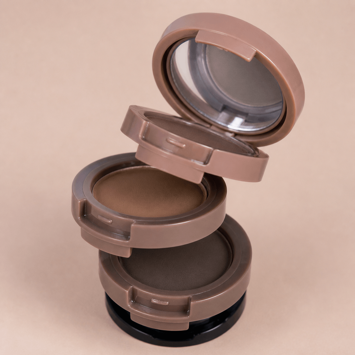 Miss Lara Three Tier Eyebrow Powder with Mirror - Douyin Shop