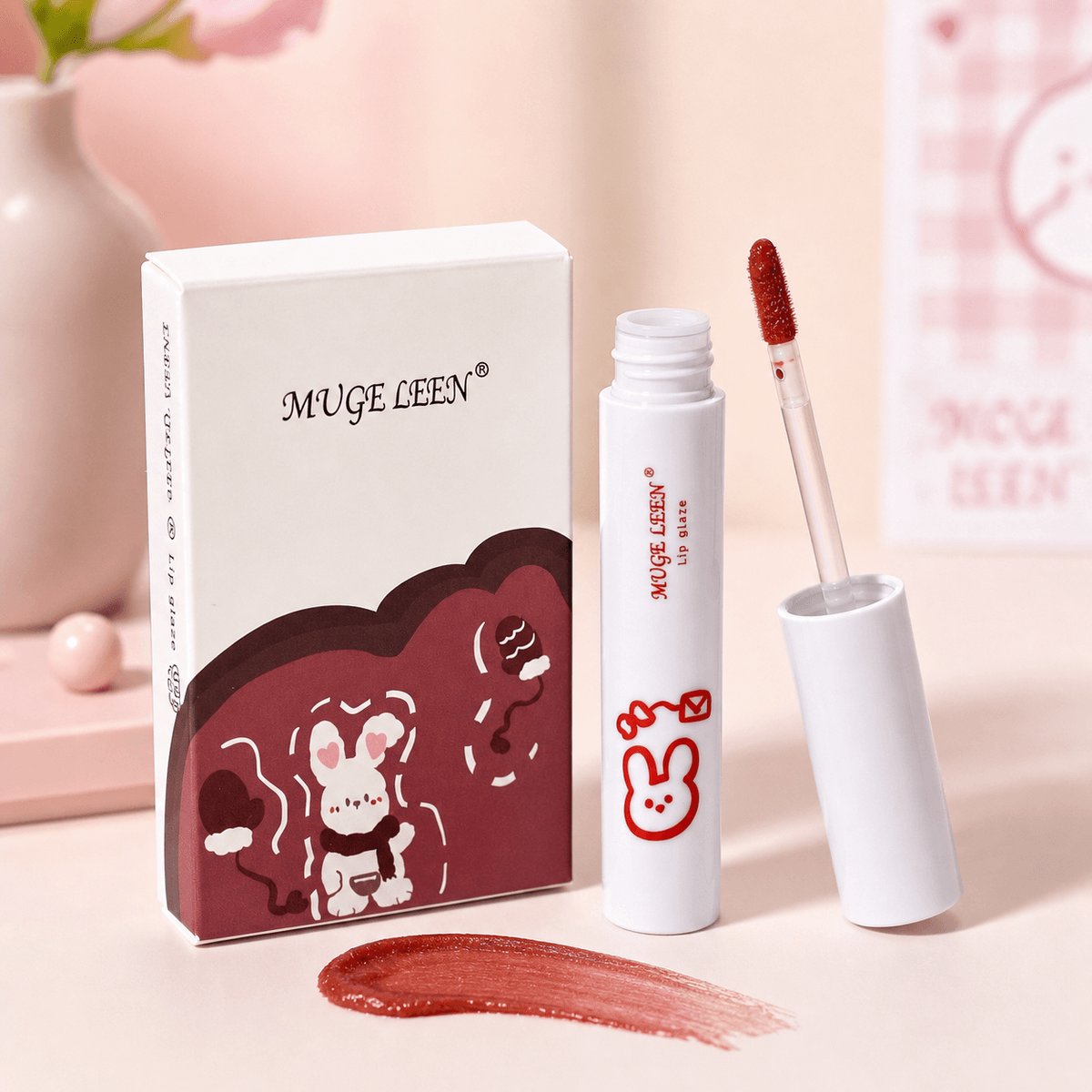 Muge Leen Bunny Lipgloss - Douyin Shop