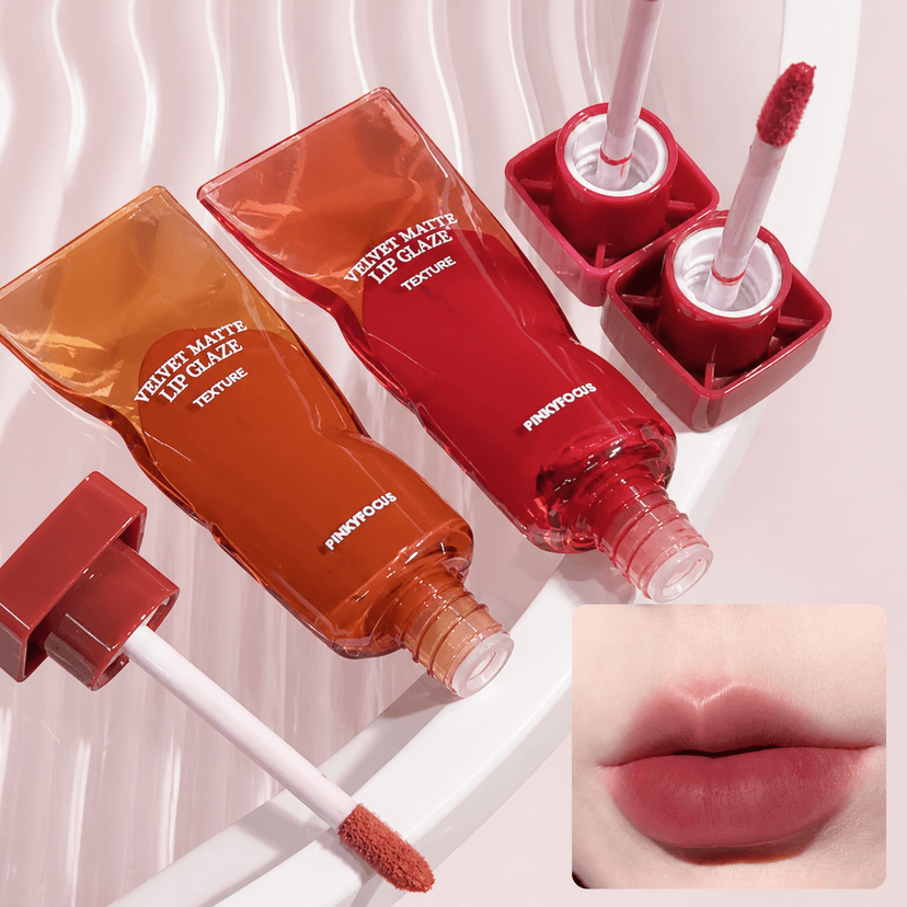 Pinkyfocus Velvet Matte Lip Glaze - Douyin Shop product image 1