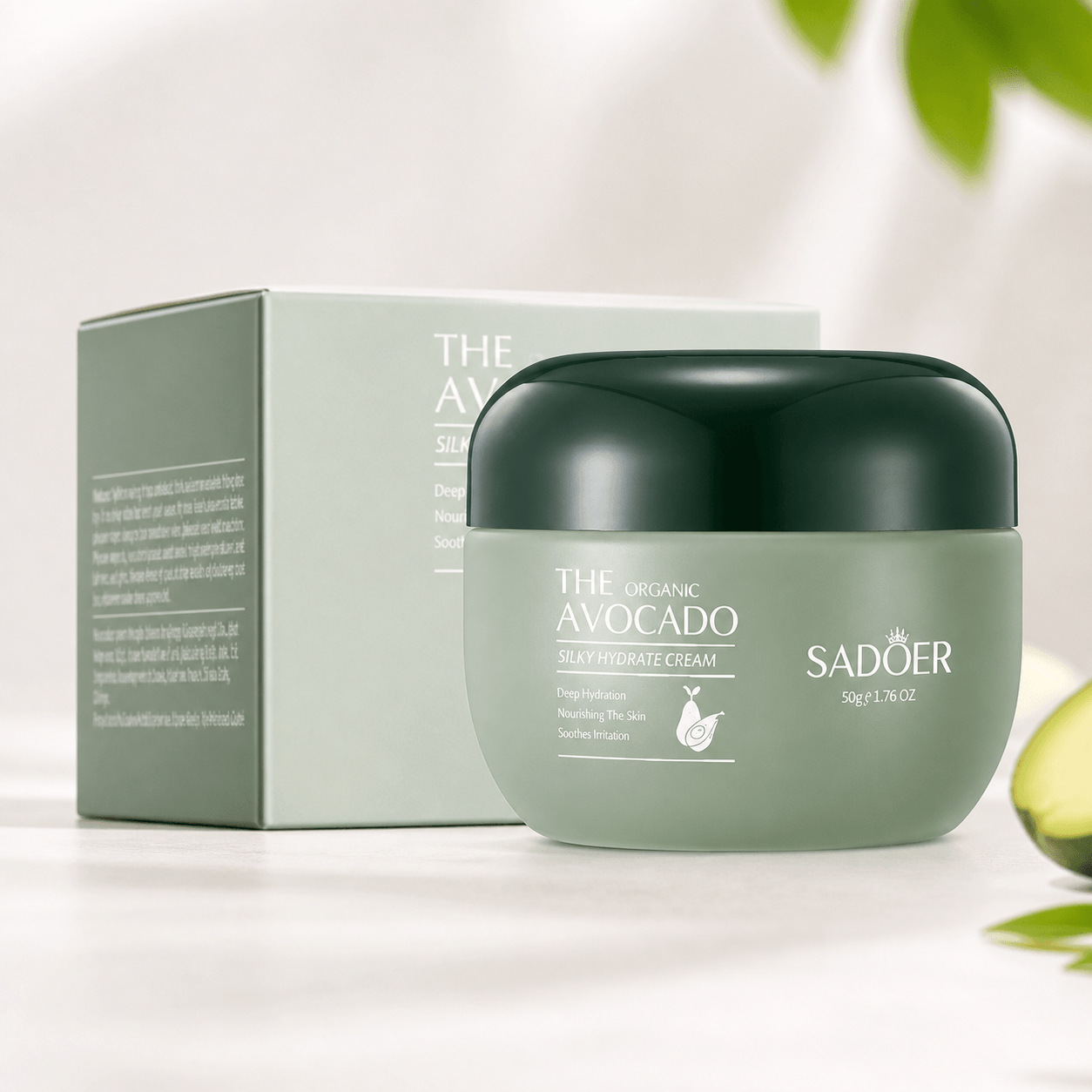 Sadoer The Organic Avocado Silky Hydrate Cream 50g - Douyin Shop