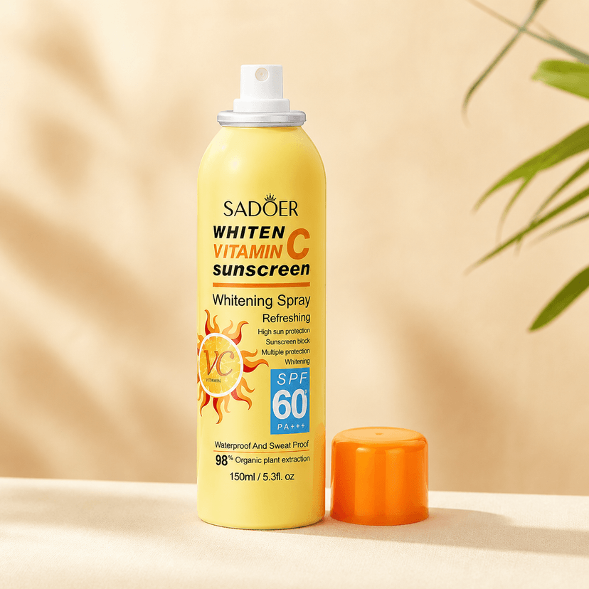 Sadoer Tone Up Vitamin C Sunscreen Spray 150ml - Douyin Shop product image 1