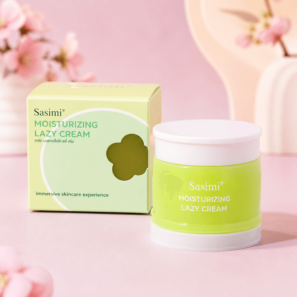 Sasimi Moisturizing Lazy Cream (tone-up bb cream) 50g - Douyin Shop