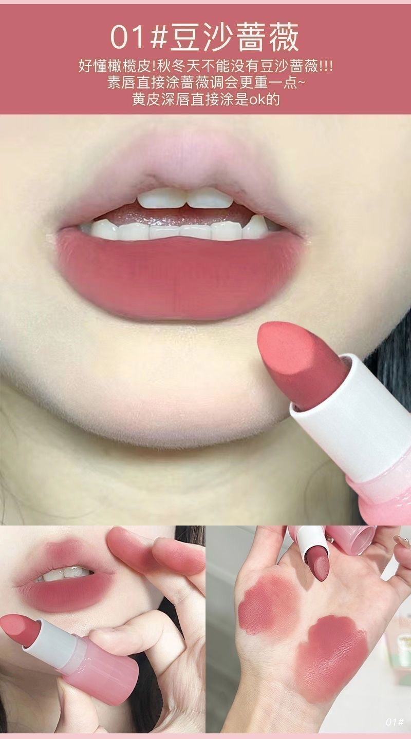 Pink Coco Soft and Cute Bubble Matte Lipstick - Douyin Shop product image 4