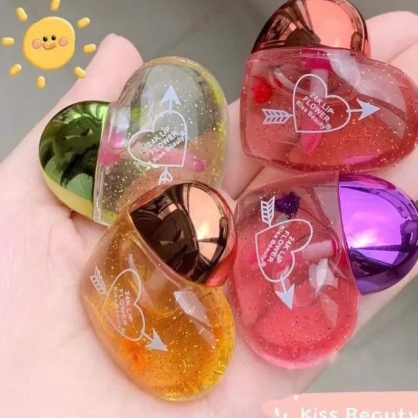Heart Lip Gloss (colour changing) - Douyin Shop product image 2