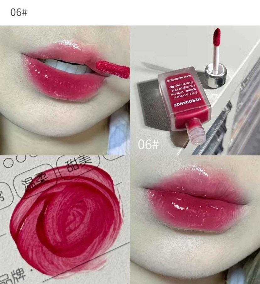 Herorange Glass Water Gloss Lip Tint - Douyin Shop product image 8
