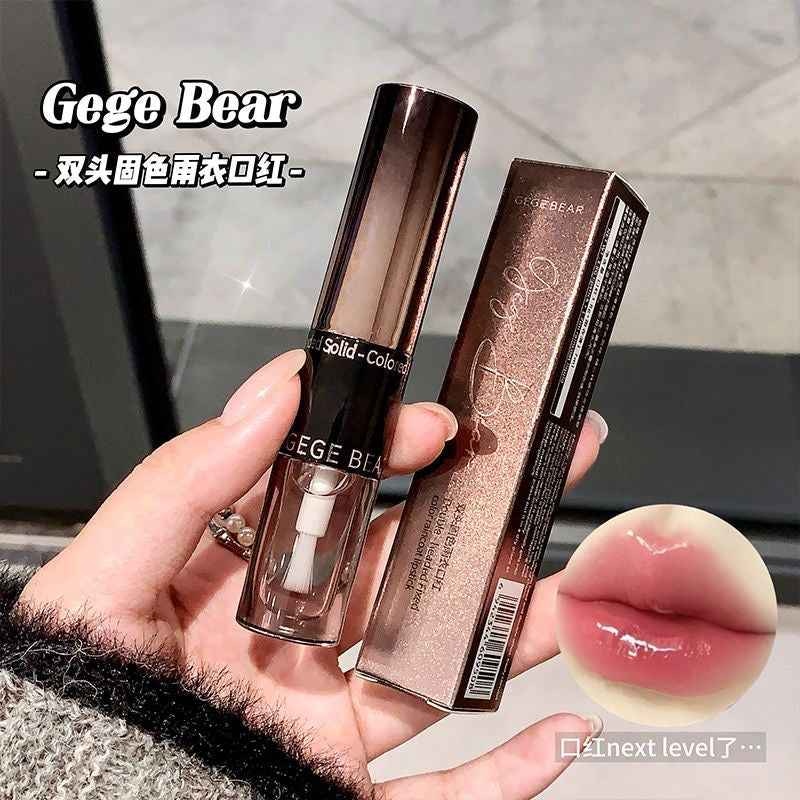 Gege Bear Double-ended Velvet Lipstick with Lip Oil - Douyin Shop product image 12