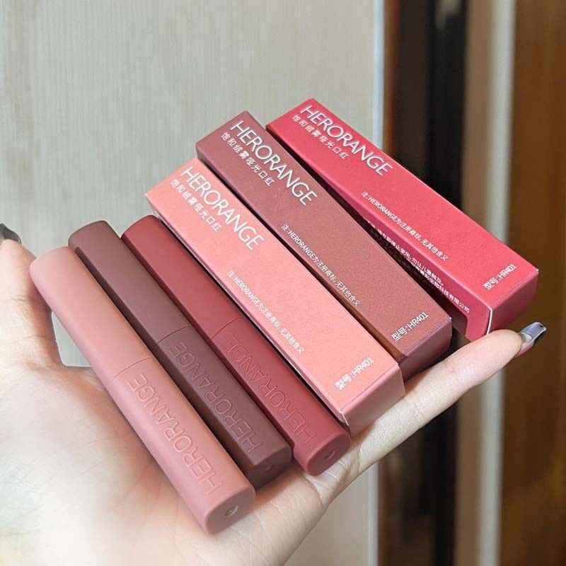 Herorange Velvet Matte Lipstick - Douyin Shop product image 3