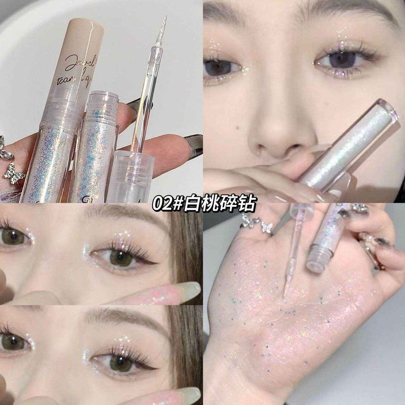 Gege Bear Glittery Eyeshadow - Douyin Shop product image 4