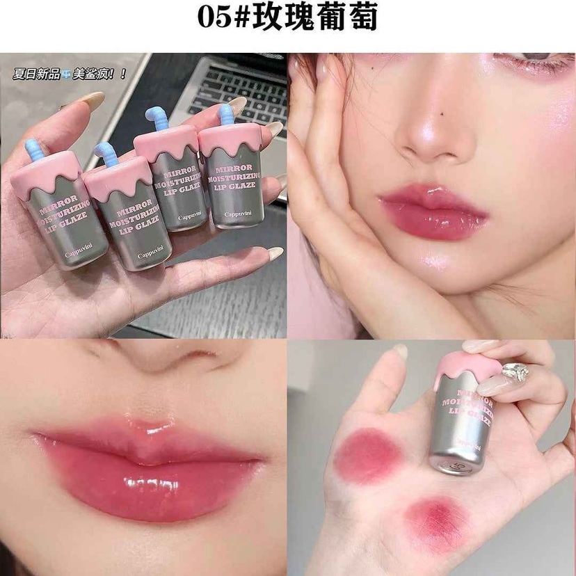 Cappuvini Moisturizing Mirror Lip Glaze - Douyin Shop product image 7