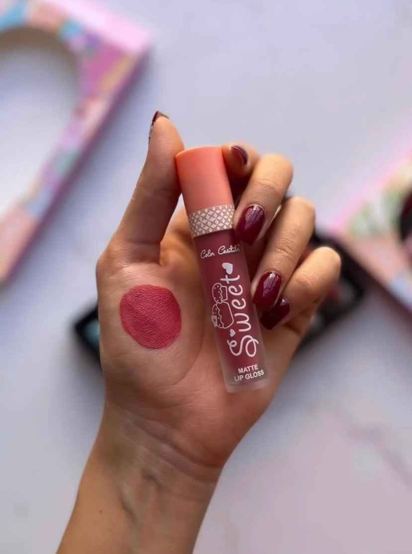 Color Castile Sweet Cake Matte Lips Set (6 pieces) - Douyin Shop product image 4