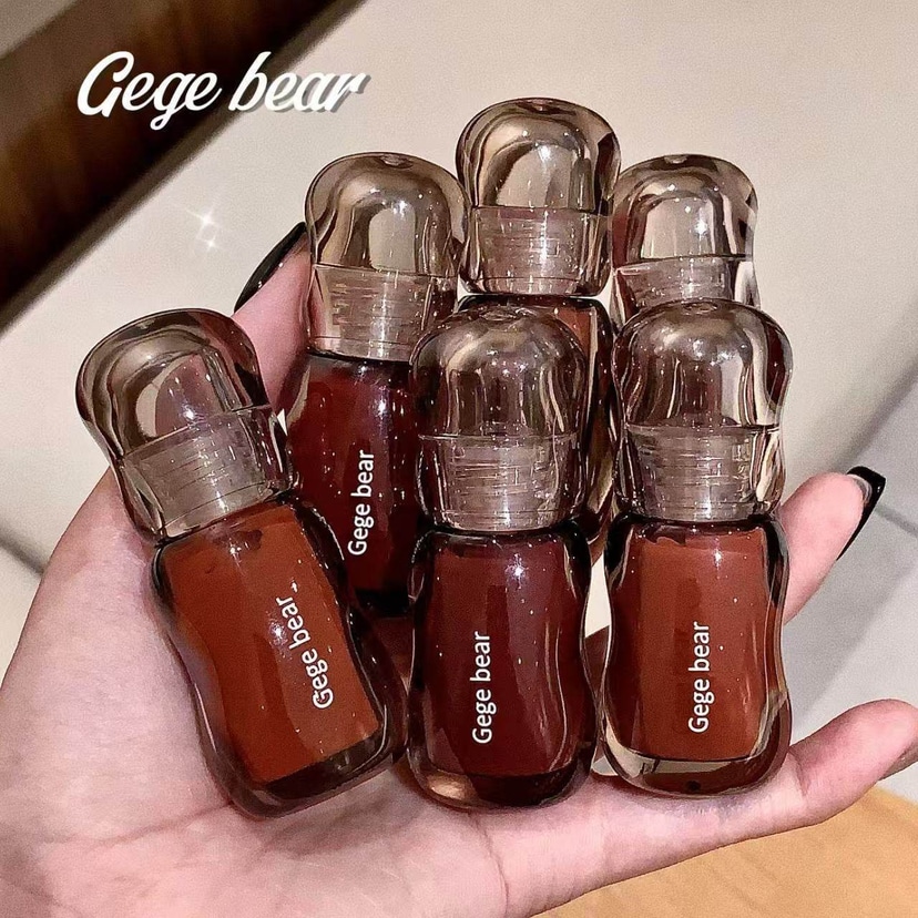 Gege Bear Big Ice Bucket Translucent Lip Glaze - Douyin Shop product image 10