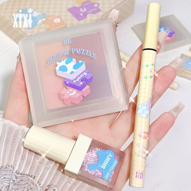 Xixi Gift Box (includes eyeshadow palette, eyeliner & eye glitter) - Douyin Shop product image 4