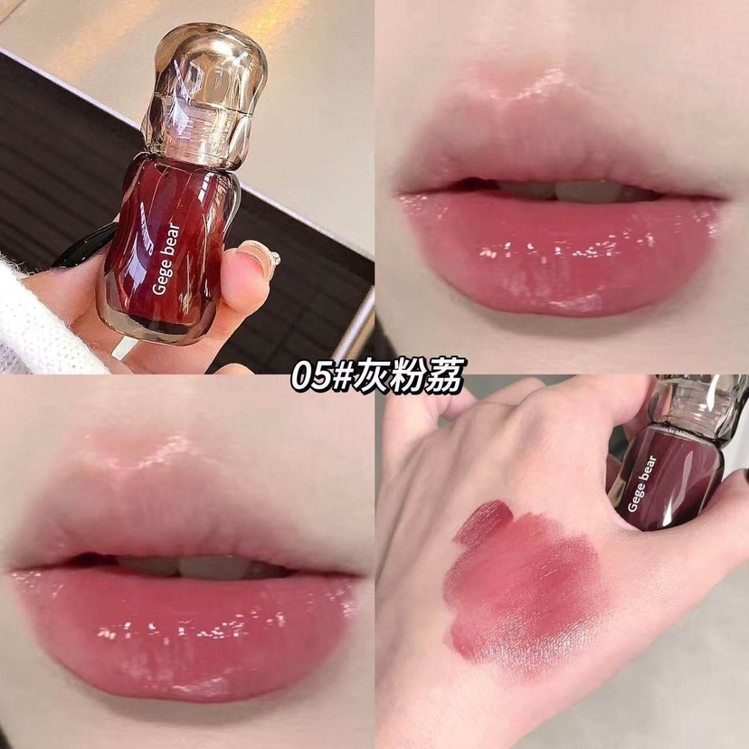 Gege Bear Big Ice Bucket Translucent Lip Glaze - Douyin Shop product image 7