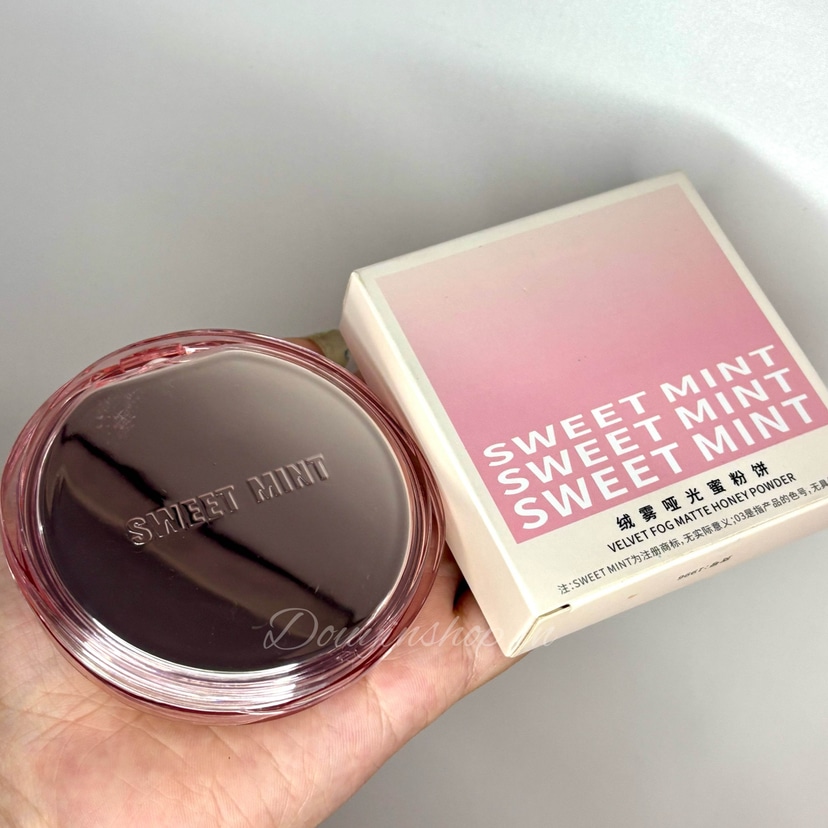 Sweet Mint Velvet Fog Matte Honey Compact Powder - Douyin Shop product image 7