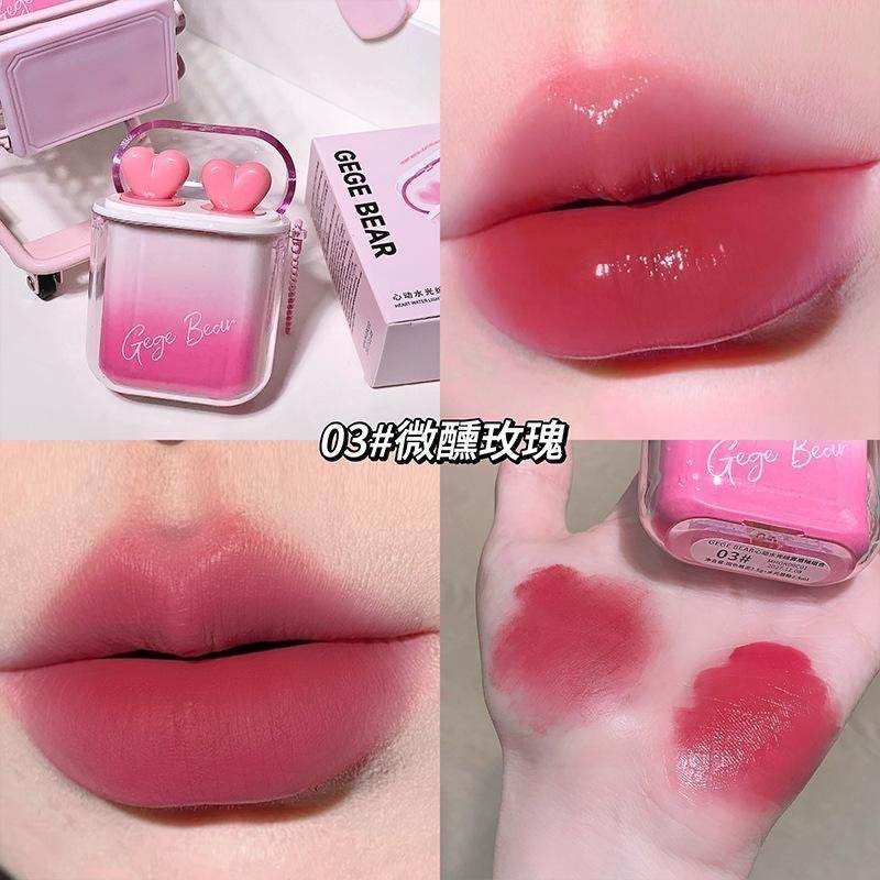 Gege Bear Earpod Lipgloss (2 lipgloss in one pack) - Douyin Shop product image 5