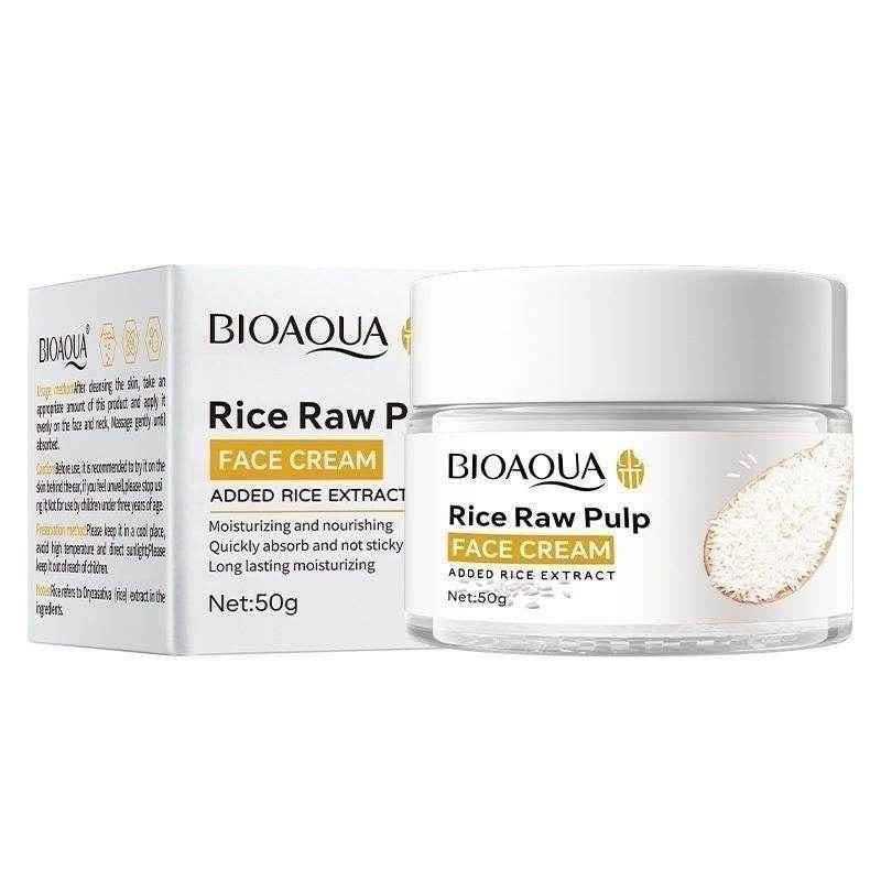Bioaqua Rice Raw Pulp Face Moisturizer - Douyin Shop product image 1