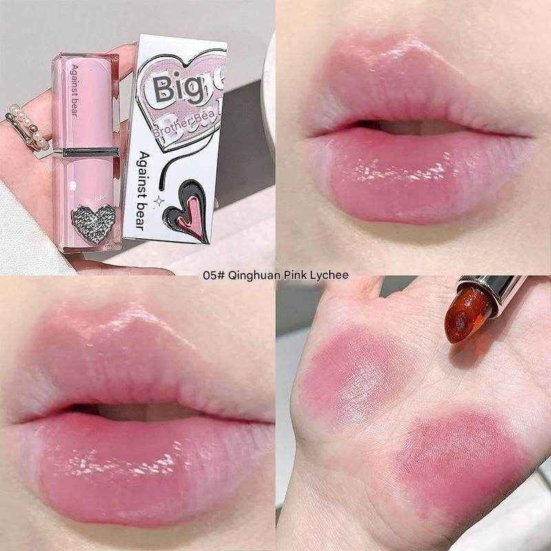 Gege Bear Crystal Clear Heart Lipstick - Douyin Shop product image 8