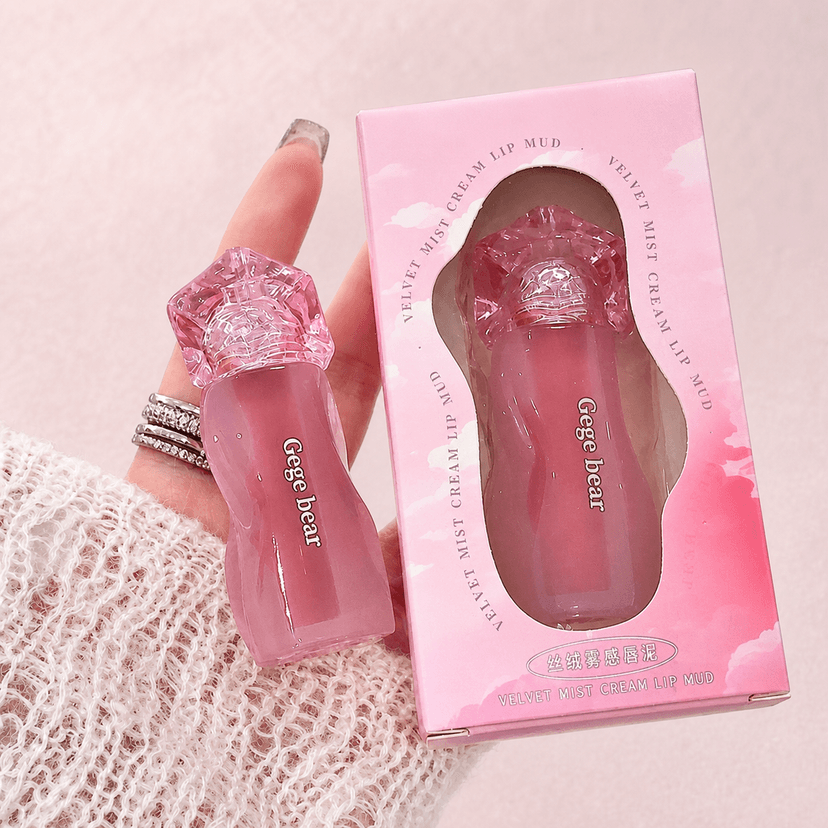 Gege Bear Velvet Mist Cream Lip Mud - Douyin Shop product image 1