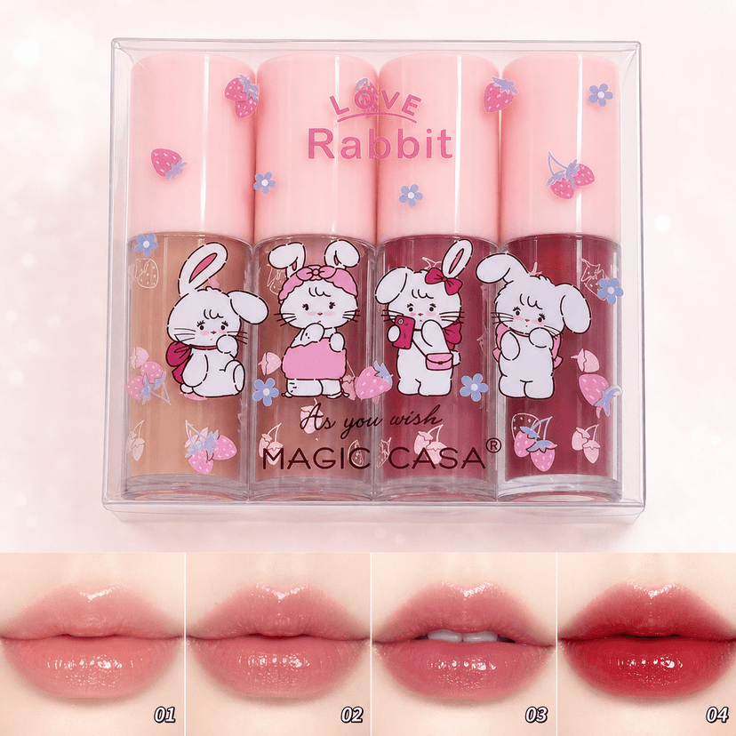 Magic Casa Love Rabbit Set (4 pieces) - Douyin Shop product image 1
