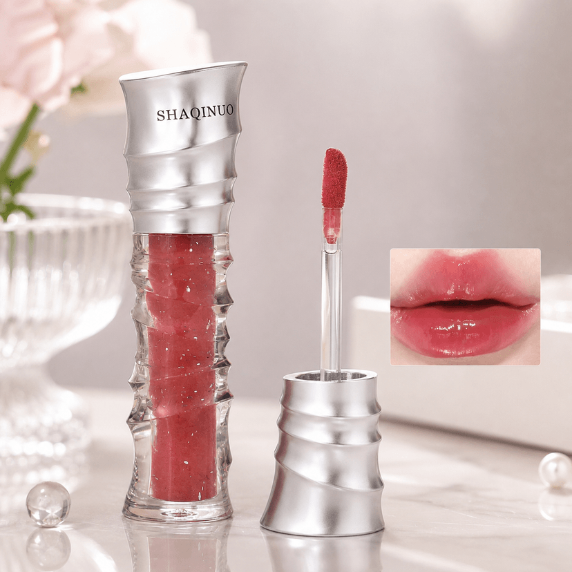 Shaqinuo Ballet Crystal Translucent Lip Glaze - Douyin Shop product image 1